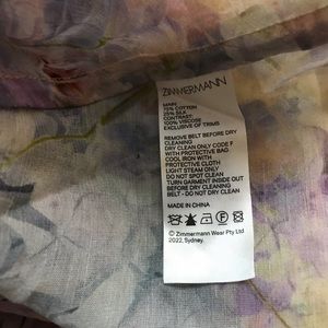 Zimmermann | Dresses | Zimmermann Rhythmic Smocked Midi Dress | Poshmark